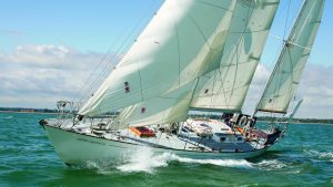 Gipsy Moth IV was built in 1965 by Camper & Nicholsons. Credit: Graham Snook/Yachting Monthly