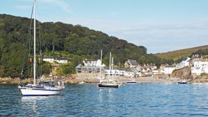 Anchor away from the local moorings at Cawsand Bay, which has good holding. Credit: Jane Cumberlidge