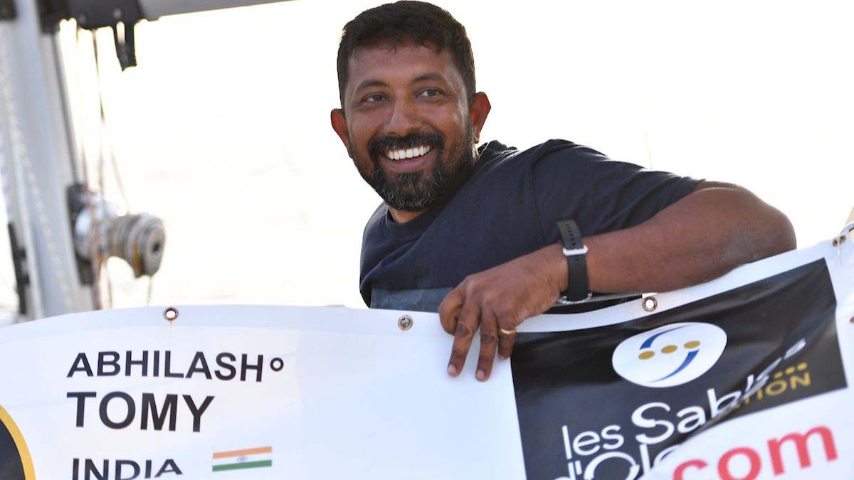 Abhilash Tomy will be sailing in the 2022 Golden Globe Race