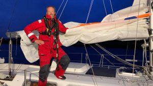 Matthew Wright will have 5,000 solo sailing miles under his belt when the 2022 Golden Globe Race starts. Credit: Matthew Wright