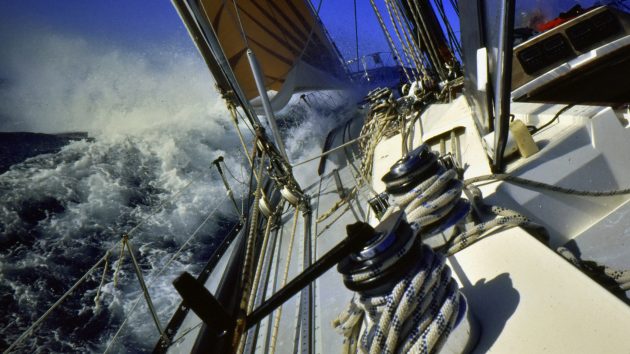 Spirit of Adelaide will be racing on the Baltic 55, Outlaw, which took part in the 985/86 Whitbread Round the World Race racing as Equity & Law. Credit: Dougie Mill/ Spirit of Adelaide