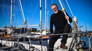 Mark Sinclair is an RYA Yachtmaster Ocean and has extensive experience cruising solo in remote parts. Credit: Mark Sinclair/GGR/PPL