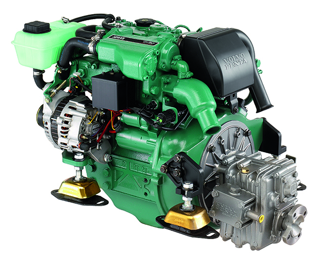 A volvo 4-stroke cycle diesel engine