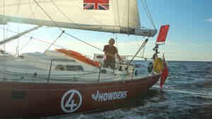 Simon Curwen now has a lead of 860 miles over the rest of the fleet. Credit: Josh Marr/GGR 2022