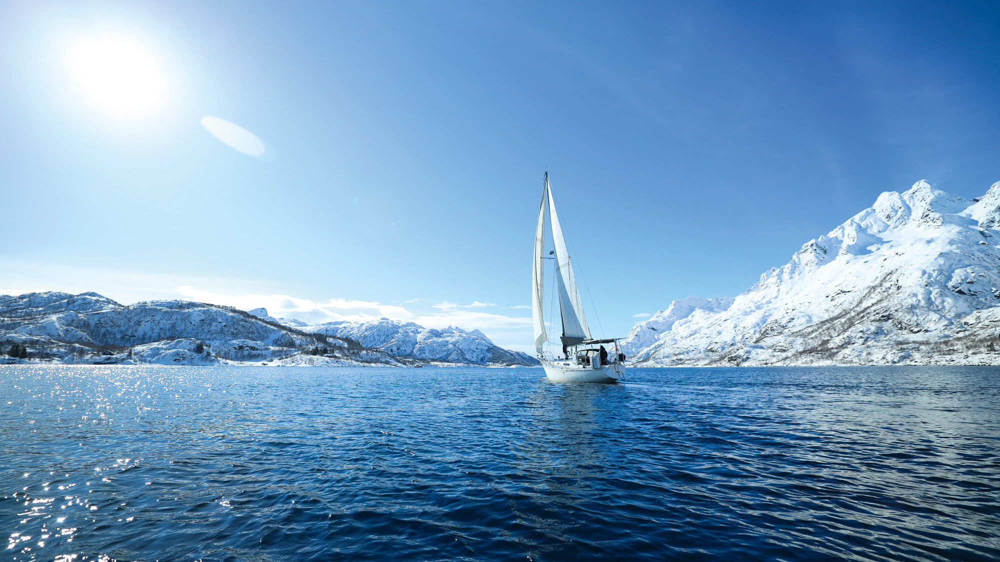 Sailing Uma talk sailing to Svalbard in an electricassisted yacht