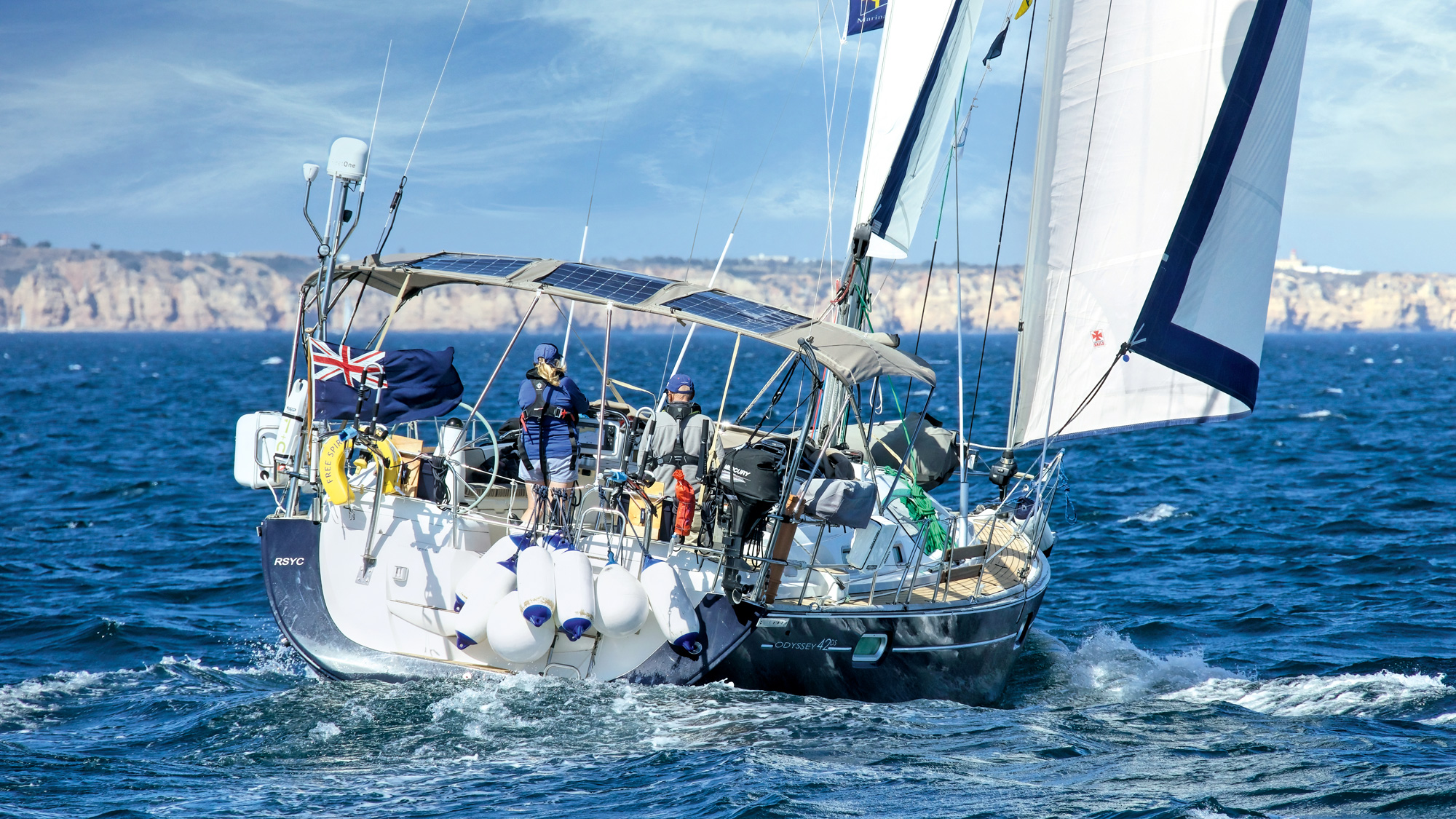 Crossing the Bay of Biscay in company Yachting Monthly