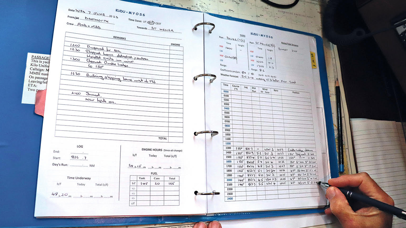 Want to make your own logbook? Yachting Monthly