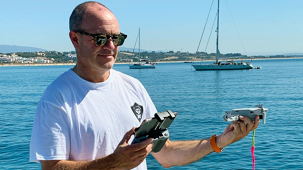 How to fly a drone from a boat Yachting Monthly