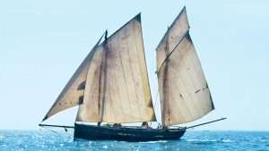 Jon and Judy Brickhill’s Cornish Lugger, Guide Me