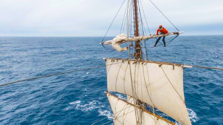 Sailing square riggers: 'You’re more appreciative of what sailing used ...