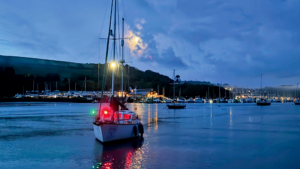 A night passage can be a challenging test