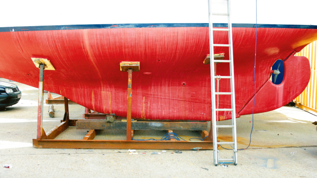 A catamaran doesn’t carry the carbon cost of a heavy cast iron or lead keel 