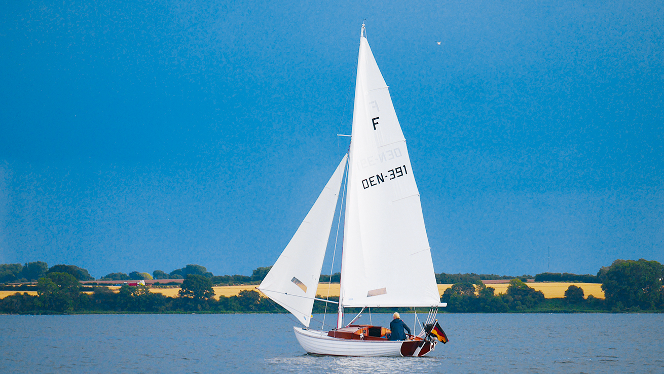 Sailing to ‘a picture-book village, with ancient houses and shaded alleyways’