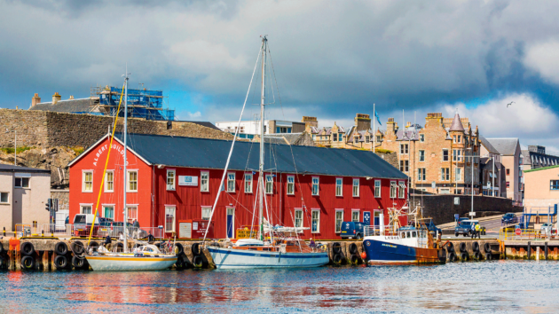 Lerwick has plenty of maritime history