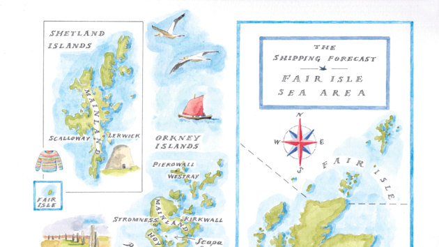 Joanna Martin is an illustrator and printmaker based in County Down. Her designs are inspired by the sailing adventures she has around the island of Ireland and the West Coast of Scotland. Joanna’s love of maps with a coastal theme began with a series on Strangford Lough, where she and her husband Mark live and sail. 