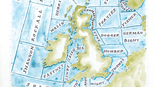 Illustration of the British Isles