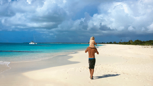 A mixture of stunninganchorages and interesting
exploration makes a
trip memorable
