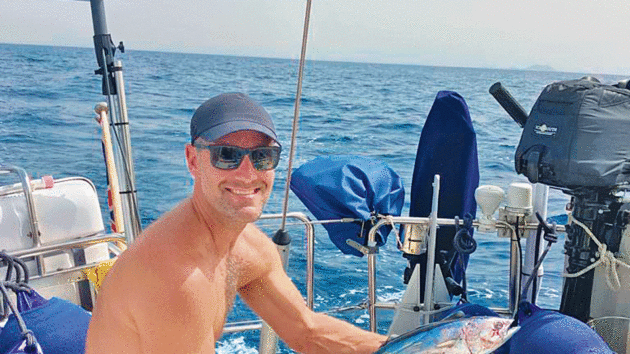 Fishing while afloat helps keep everyone fed