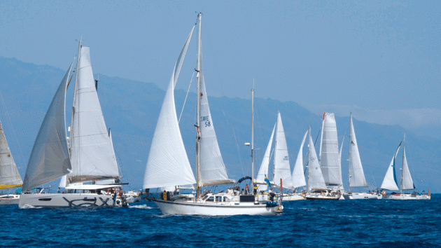 Boats start Leg 2 of the ARC+ from Mindelo for the 2,200miles to Grenada