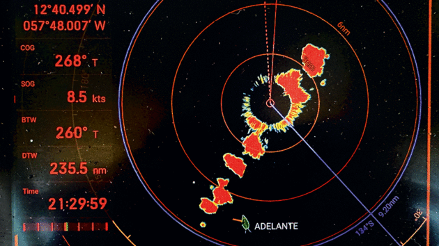The radar is a vital tool when identifying and tracking squalls