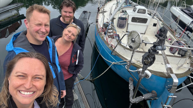 Daniel Alfredsson, Golden Globe Race, Pale Blue Dot