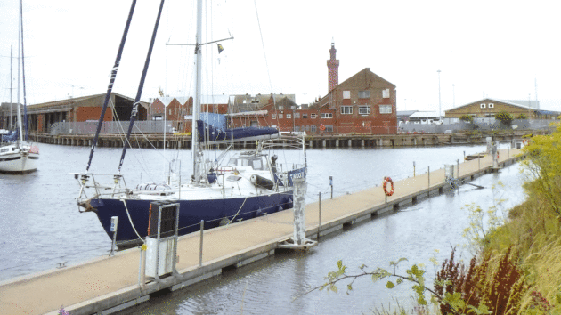 At the Humber Cruising Association they were 
made to feel very welcome