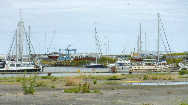 Grimsby Fish Docks had seen better days but the friendliness of the HCA more than made up for it
