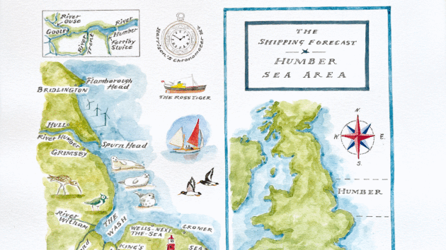 Illustration of the Humber area