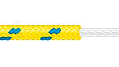 Braid-on-braid polyester ropes can be pre-stretched, but will still have more stretch than Dyneema™