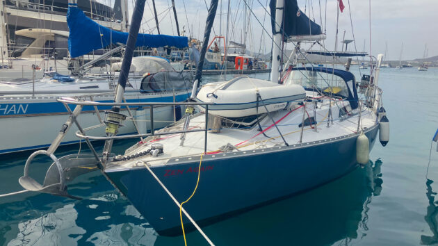 Zen Again in Mindelo marina