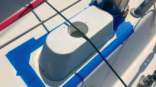 Refitting one of the dorades 