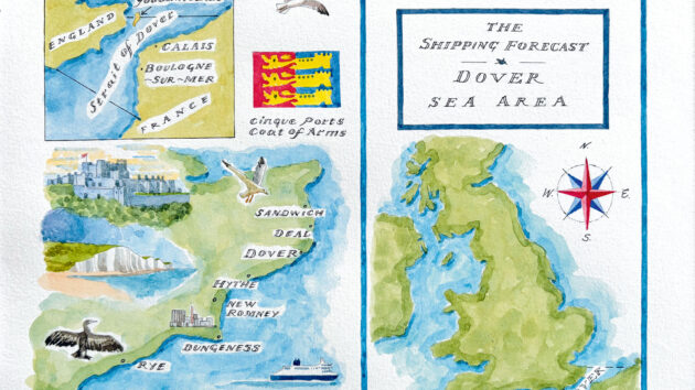 Joanna Martin's illustration of Dover