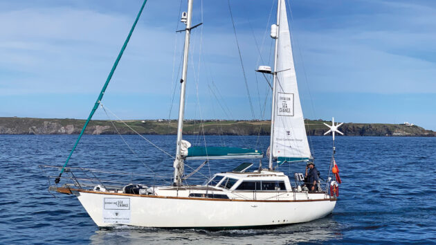 Motoring from Falmouthwith fresh, clean fuel