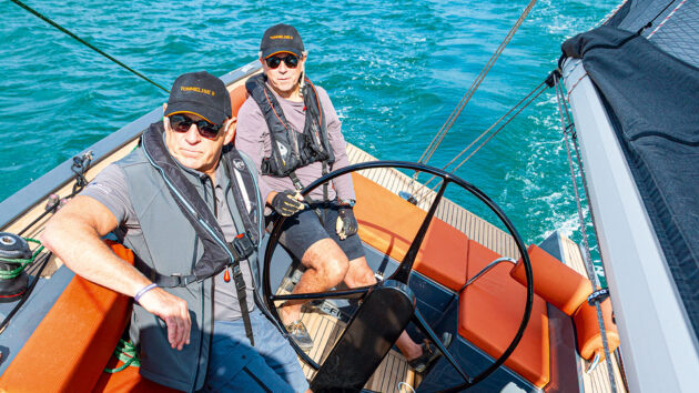 The forward part of thecockpit