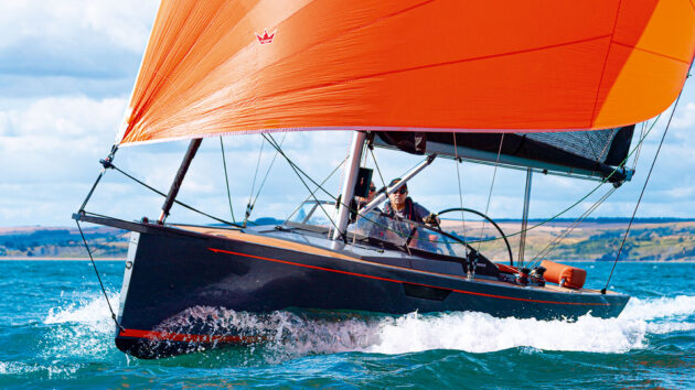 Offwind sails on the Saffier 27