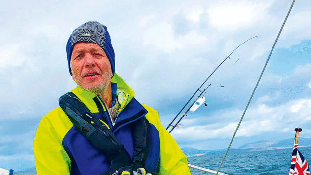 Tim on the helm