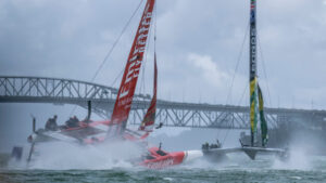 ‘Give me the patient strategy of offshore racing over the spectacle of SailGP’ – Lu Heikell