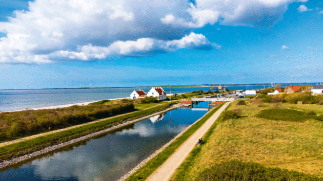 Historic buildings between Frederik VII’s Canal and the Limfjord now house a museum