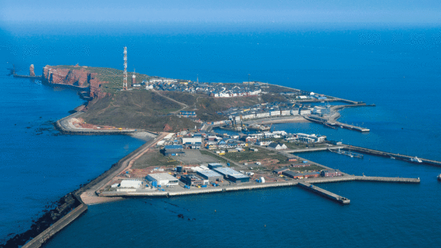 The island of Helgolandis Germany’s only non-coastal island