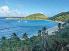 Deadman's Beach, BVI.