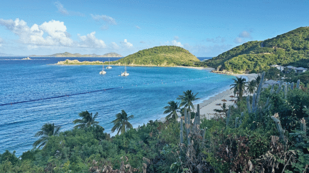Deadman's Beach, BVI.