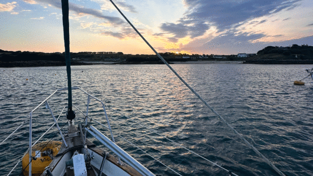View from Monty's yacht