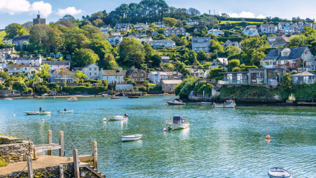 Noss Mayo on the River Yealm in Devon