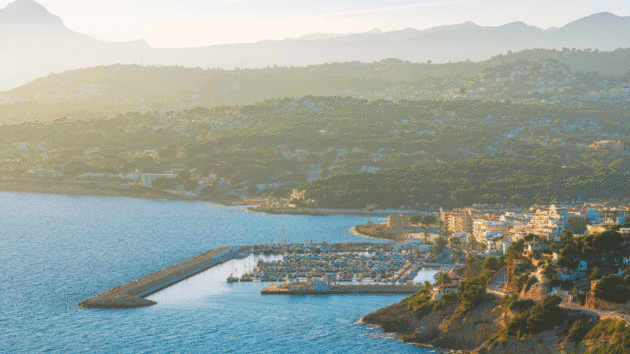 Moraira, on the Costa Blanca
