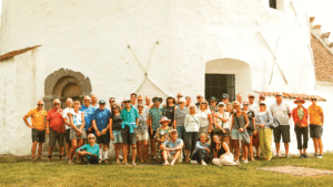 On tour in Bornholm: the group came for the sailing but stayed to socialise