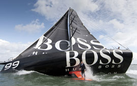 Hugo Boss keel surging