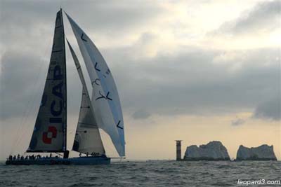 ICAP Leopard sails past Needles