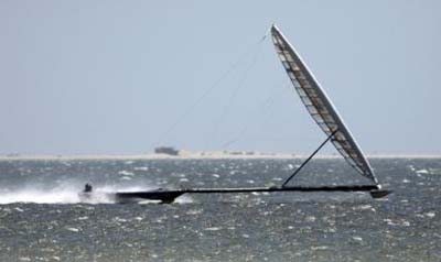 Vestas Sailrocket Run 9