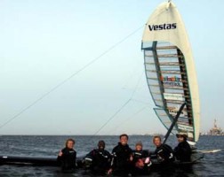 Vestas Sailrocket and team