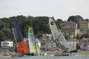 Dialling up with Egypt Point in background